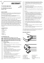 Предварительный просмотр 7 страницы VOLTCRAFT PB-6 Operating Instructions Manual