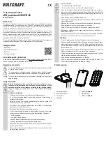 Предварительный просмотр 3 страницы VOLTCRAFT PB-60 Operating Instructions Manual