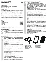 Предварительный просмотр 5 страницы VOLTCRAFT PB-60 Operating Instructions Manual