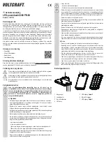 Предварительный просмотр 7 страницы VOLTCRAFT PB-60 Operating Instructions Manual