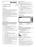 Preview for 3 page of VOLTCRAFT PB-9 Operating Instructions Manual