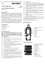 Предварительный просмотр 7 страницы VOLTCRAFT PL-100TRH Operating Instructions Manual