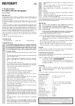 Предварительный просмотр 4 страницы VOLTCRAFT PLC-2400C Operating Instructions