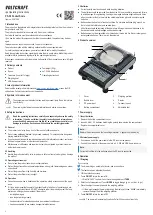 Предварительный просмотр 3 страницы VOLTCRAFT PS-50 Operating Instructions Manual