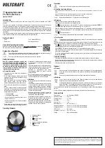 Preview for 2 page of VOLTCRAFT PS-750 Operating Instructions