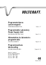 Предварительный просмотр 1 страницы VOLTCRAFT PSP 12010 Operating Instructions Manual