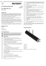 Предварительный просмотр 3 страницы VOLTCRAFT PT-4 POWER TUBE 3-IN-1 Operating Instructions Manual