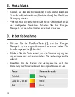 Preview for 12 page of VOLTCRAFT SEM6000 Operating Instructions Manual