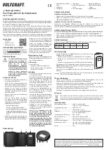 Предварительный просмотр 1 страницы VOLTCRAFT SL-4F Operating Instructions