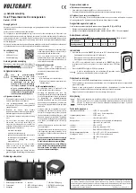 Предварительный просмотр 4 страницы VOLTCRAFT SL-4F Operating Instructions