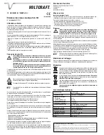 Preview for 3 page of VOLTCRAFT SLC-100 Operating Instructions