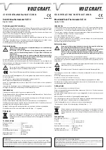 Preview for 1 page of VOLTCRAFT SLT-10 Operating Instructions