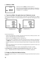 Предварительный просмотр 12 страницы VOLTCRAFT SLX-300 Operating Instructions Manual