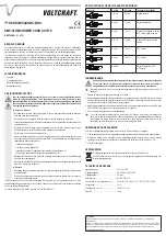 Предварительный просмотр 4 страницы VOLTCRAFT SMP-36 Operating Instructions