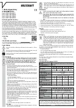 Предварительный просмотр 1 страницы VOLTCRAFT SNG-600N-OW Operating Instructions