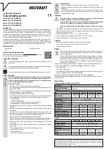 Предварительный просмотр 2 страницы VOLTCRAFT SNG-600N-OW Operating Instructions