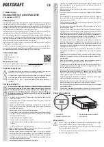 Предварительный просмотр 5 страницы VOLTCRAFT SPAS-12006 Operating Instructions Manual