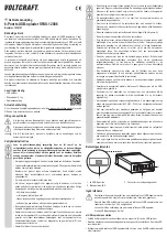 Предварительный просмотр 7 страницы VOLTCRAFT SPAS-12006 Operating Instructions Manual