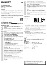 Предварительный просмотр 2 страницы VOLTCRAFT SPAS-3002C Operating Instructions