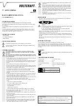 Предварительный просмотр 3 страницы VOLTCRAFT SPH-10 Operating Instructions