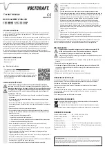 Предварительный просмотр 3 страницы VOLTCRAFT SPS-1000 USB Operating Instructions