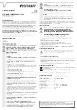 Предварительный просмотр 3 страницы VOLTCRAFT SPS-1200/R Operating Instructions