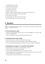 Preview for 20 page of VOLTCRAFT SPS 1525 PFC Operating Instructions Manual