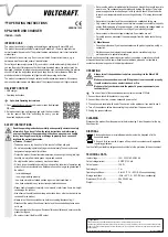 Предварительный просмотр 2 страницы VOLTCRAFT SPS-2100/R Operating Instructions