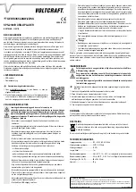 Предварительный просмотр 4 страницы VOLTCRAFT SPS-2100/R Operating Instructions