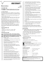 Preview for 3 page of VOLTCRAFT SPS-2100G Operating Instructions