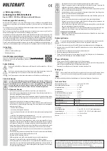 VOLTCRAFT SPS-2100m Operating Instructions предпросмотр