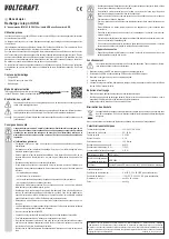 Предварительный просмотр 3 страницы VOLTCRAFT SPS-2100m Operating Instructions