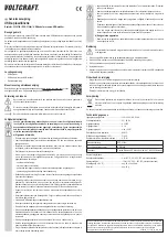 Предварительный просмотр 4 страницы VOLTCRAFT SPS-2100m Operating Instructions