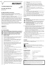 VOLTCRAFT SPS-2400/2+ Operating Instructions preview