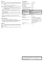 Preview for 2 page of VOLTCRAFT SPS-3000/R-N Operating Instruction