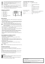 Предварительный просмотр 6 страницы VOLTCRAFT SPS-4800/4 Operating Instructions Manual