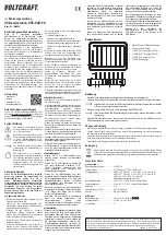 Предварительный просмотр 1 страницы VOLTCRAFT SPS-DUO-PD Operating Instructions