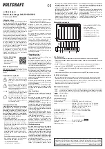 Предварительный просмотр 3 страницы VOLTCRAFT SPS-DUO-PD Operating Instructions