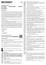 Preview for 7 page of VOLTCRAFT SPS15-36W Operating Instructions Manual