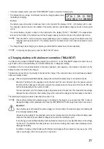 Preview for 21 page of VOLTCRAFT V-Charge Field 60 Operating Instructions Manual