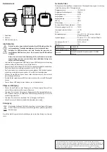 Предварительный просмотр 2 страницы VOLTCRAFT VC-11374050 Operating Instructions Manual