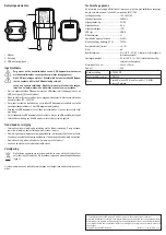 Предварительный просмотр 8 страницы VOLTCRAFT VC-11374050 Operating Instructions Manual