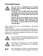 Preview for 8 page of VOLTCRAFT VC-12A Operating Instructions Manual