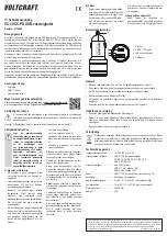 Предварительный просмотр 4 страницы VOLTCRAFT VC-30CC-PD Operating Instructions