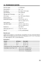 Preview for 23 page of VOLTCRAFT VC-335 Operating Instructions Manual