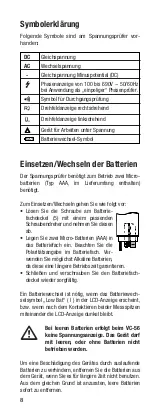 Предварительный просмотр 6 страницы VOLTCRAFT VC-56 Operating Instructions Manual