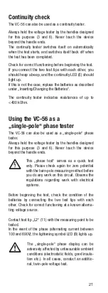 Предварительный просмотр 19 страницы VOLTCRAFT VC-56 Operating Instructions Manual