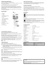 Preview for 2 page of VOLTCRAFT VC-62 Operating Instructions Manual