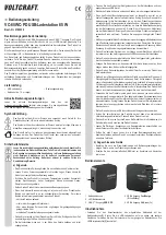 VOLTCRAFT VC-65WC-PD Operating Instructions Manual предпросмотр