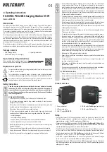 Предварительный просмотр 3 страницы VOLTCRAFT VC-65WC-PD Operating Instructions Manual